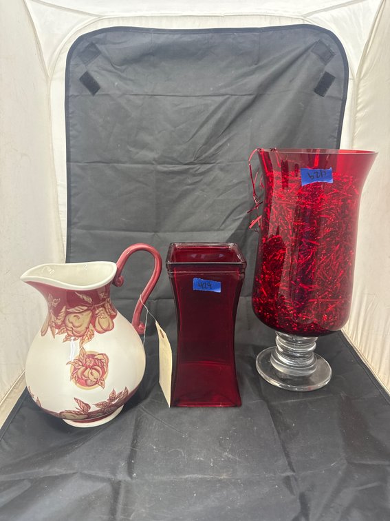 Vase - Waverly Pitcher - Large Candle Holder