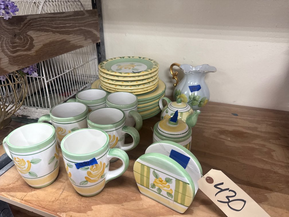Royal Norfolk Mugs - Plates - Napkin Holder - Sugar/Creamer