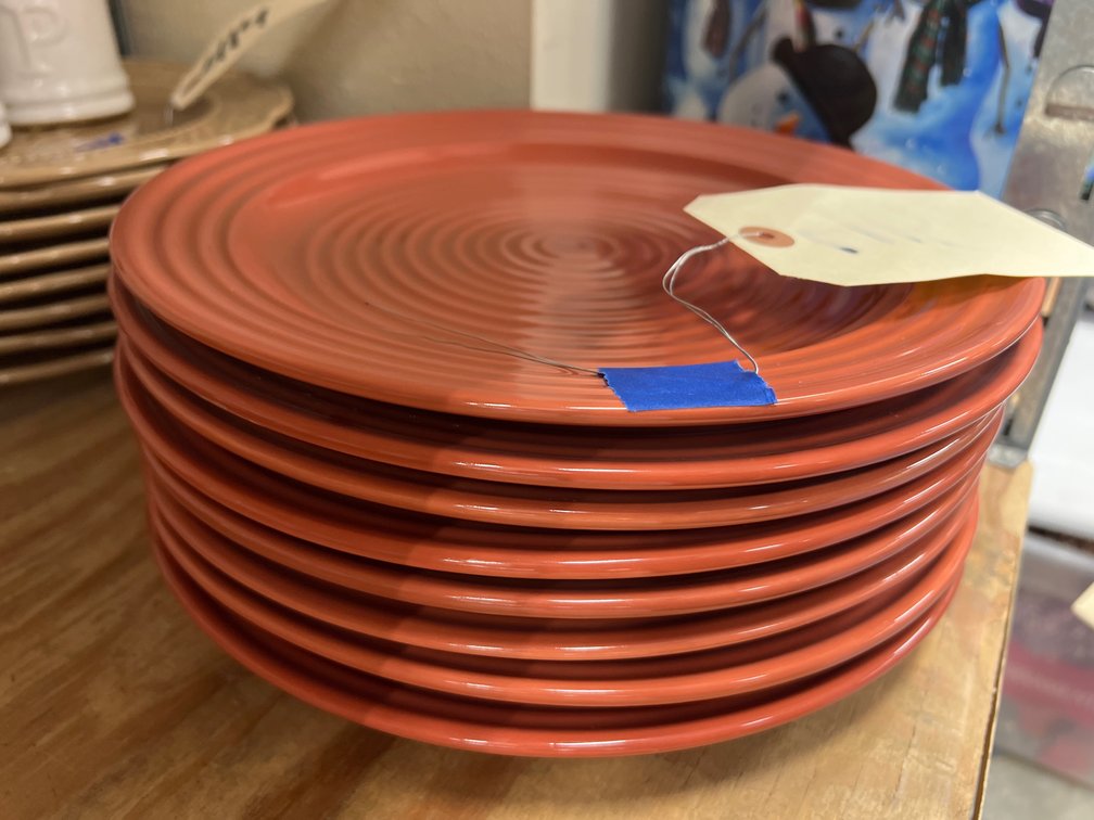 8 Pcs - Home Trends Dinner Plates