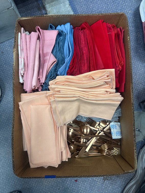 Assorted Linen Napkins