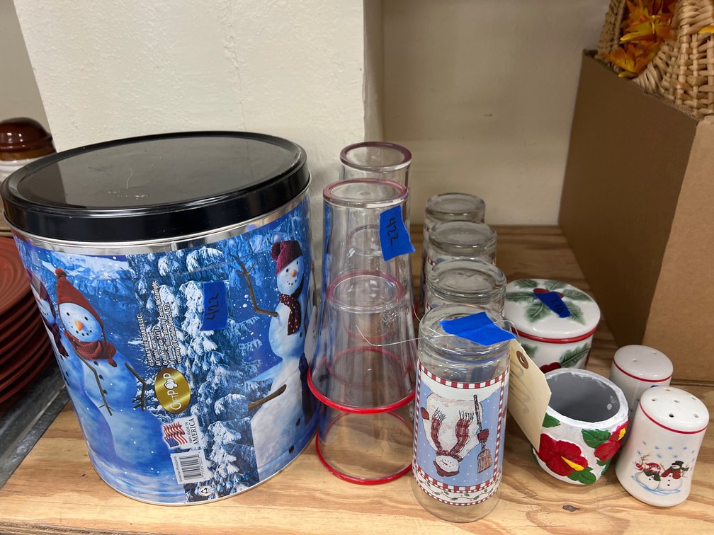 Holiday Drinkware - Sugar - Shakers - Tin & More