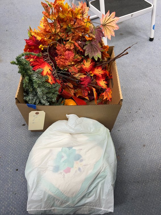Fall Decor - Placemats - Mini Christmas Tree & More