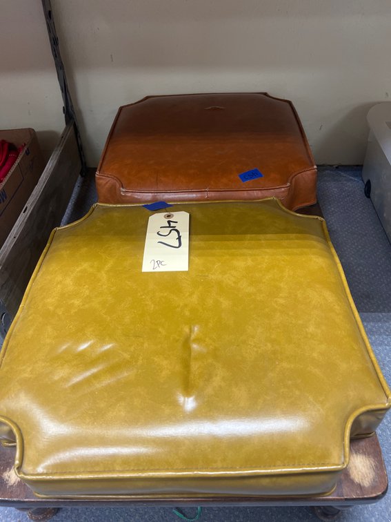 2 Footstools 17"x17"x8"