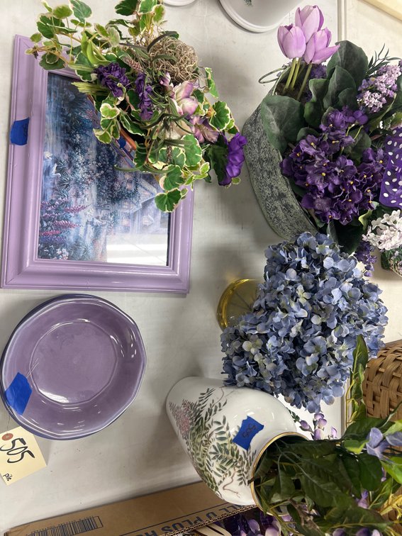 Purple Dinnerware - Planters - Vase & More