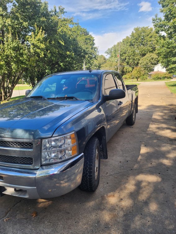 2013 Chevy Silverado 1/2 ton.