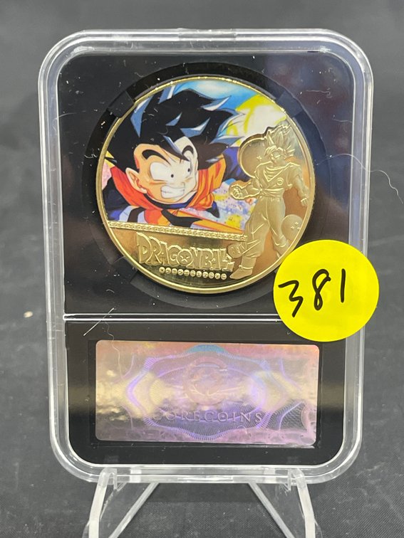 Dragon Ball Collectible Super Saiyan Goku Holographic Label