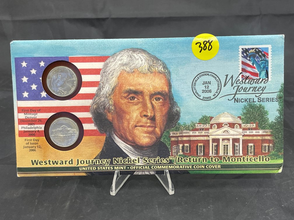 2006 Westward Nickel Collection Return to Monticello