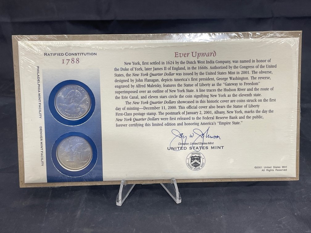 2001 New York State P&D Quarter Historic
