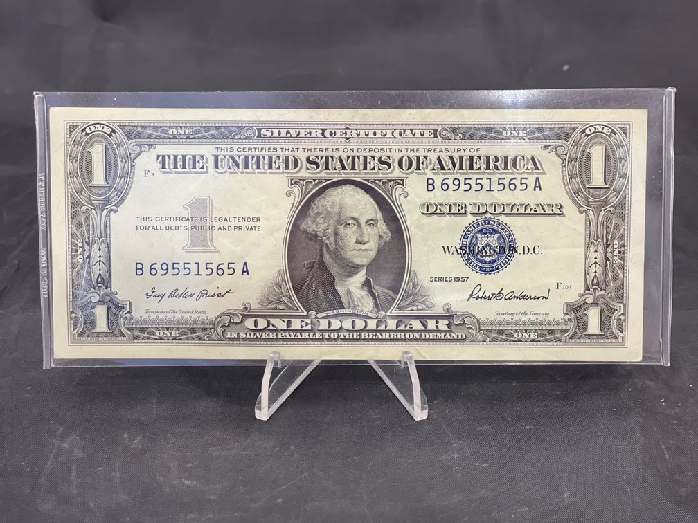 1957 Series $1 Silver Certificate-Choice Uncirculated