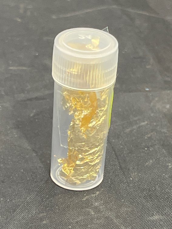 Vial of Gold Flakes