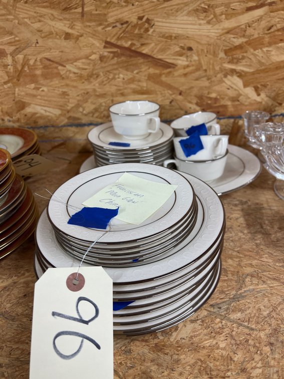 Franciscan Moon Glow China Plates - Platter - Cups