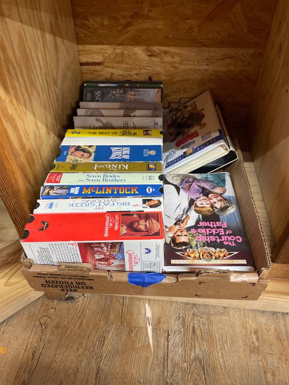 Assorted VHS Tapes