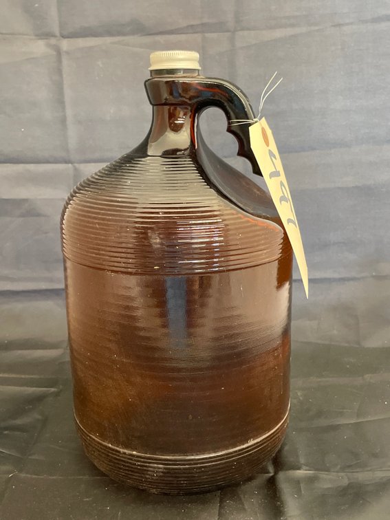 1 Gal Brown Glass Jug