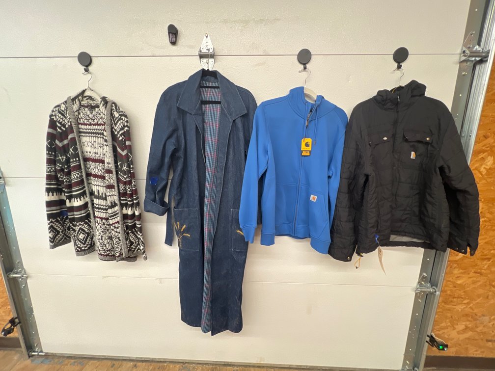 Carhartt Puffer Vest - Hoodie - Knit Sweater - Denim