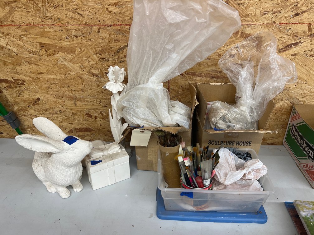 Paint Brushes - Painting Rocks - Ceramics