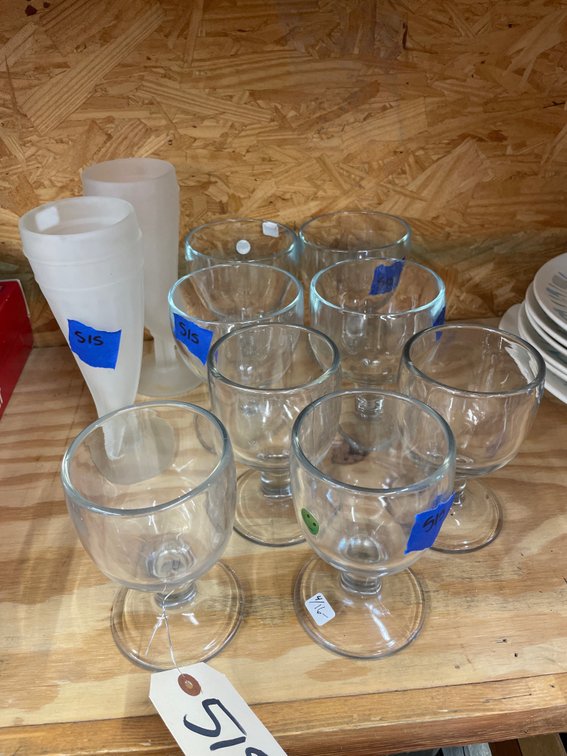 Glass Stems - Frosted Mugs