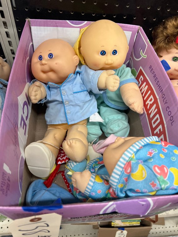 3 - Cabbage Patch Kids Dolls