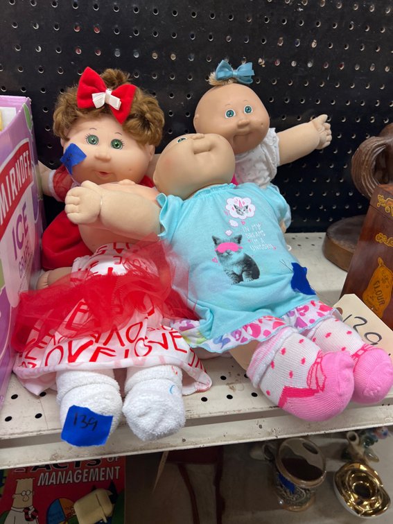 4 - Cabbage Patch Kids Dolls