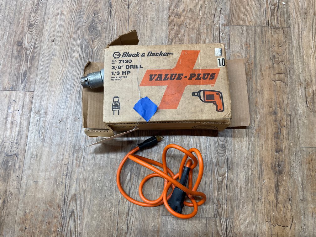 Corded Black & Decker Drill