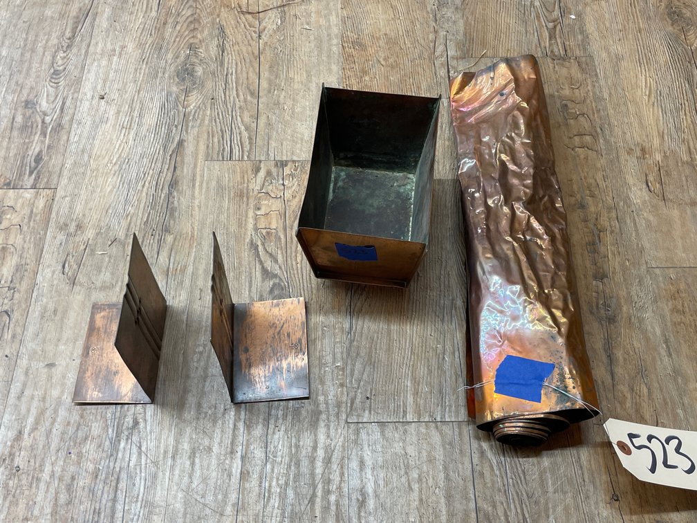 Roll of Copper Sheet- Copper Dish & More