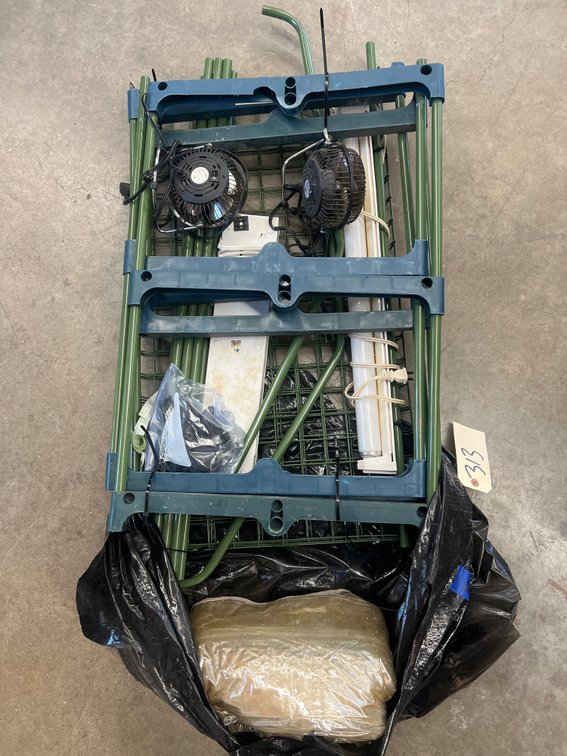 Metal/Plastic Shelf - Needs Assembly