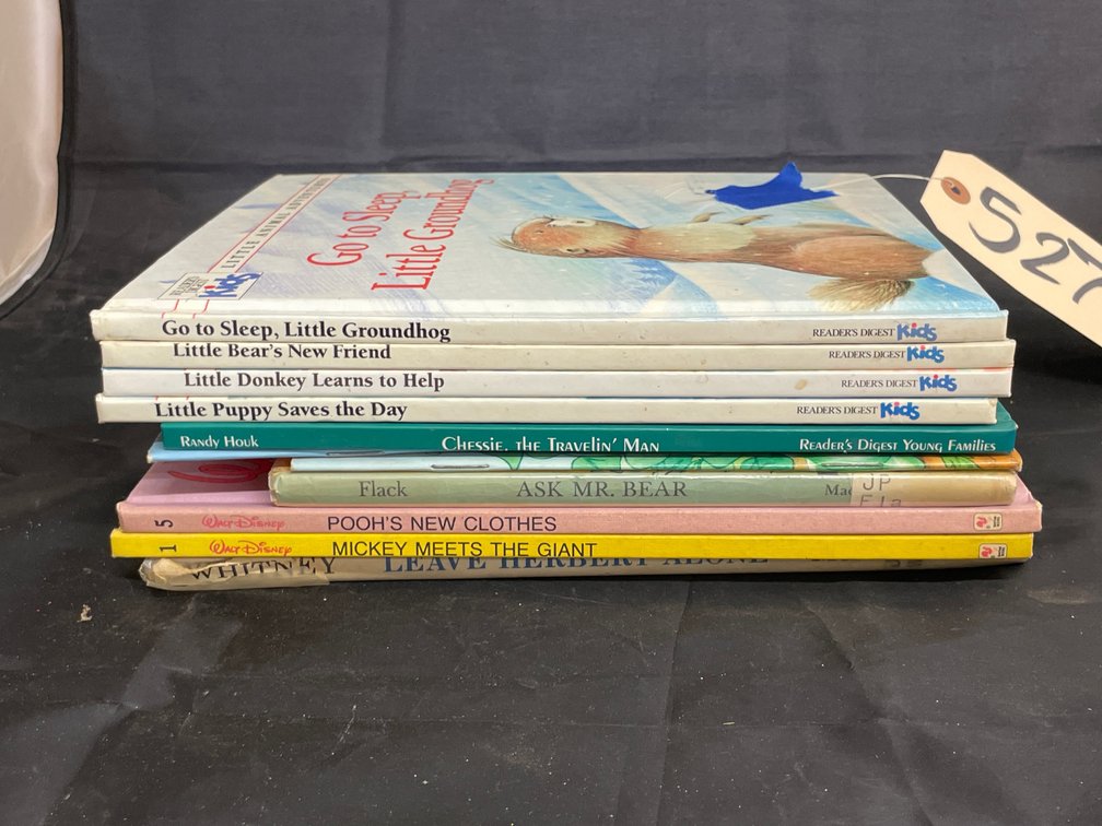 Stack of Child's Hardback Books