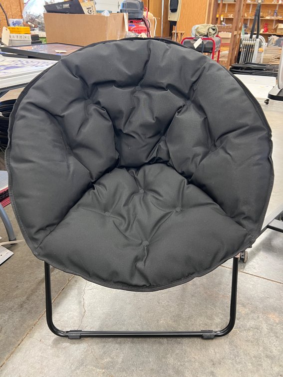 Folding Round Chair NIP 31" Dia