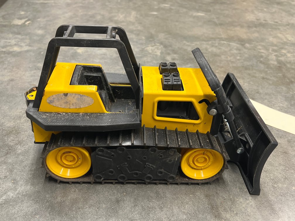 Metal & Plastic Tonka Dozer