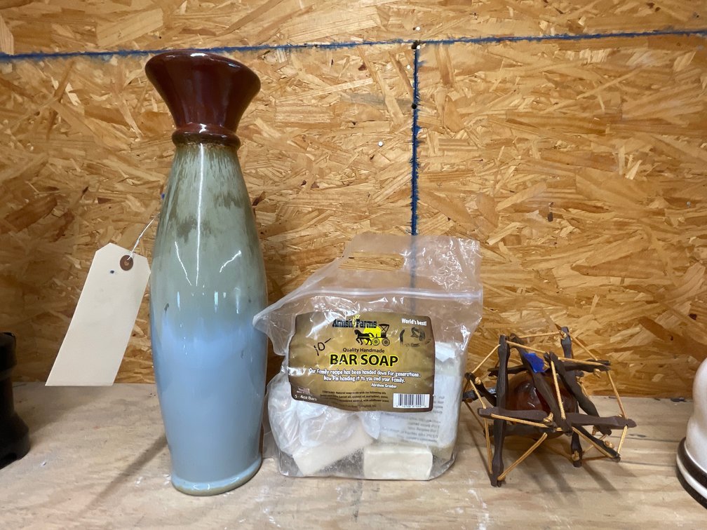 Vase - Amish Bar Soap - Puzzle Decor