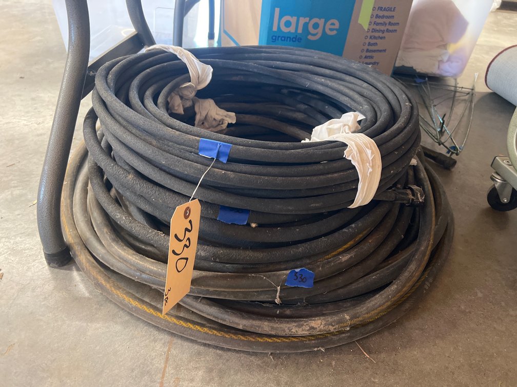Water Hose and 2 Soaker Hoses
