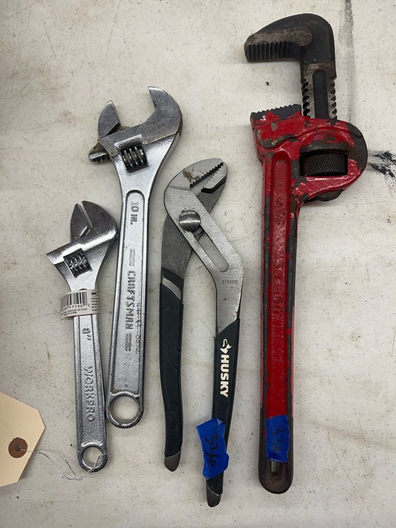 Pipe Wrench - Crescent Wrenches - Channel Locks