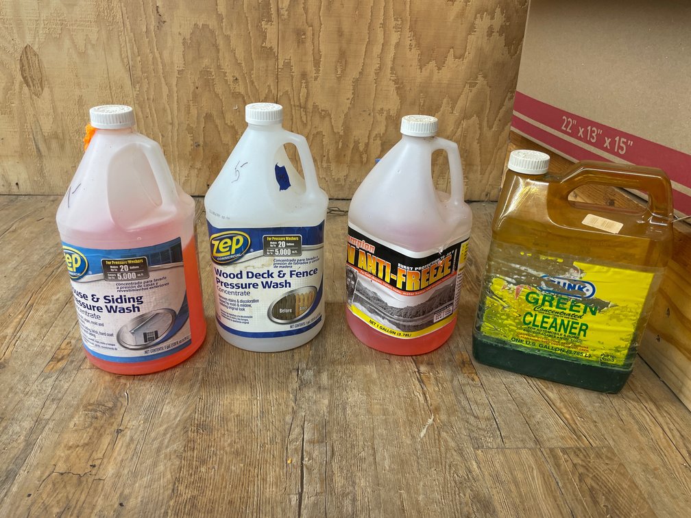 RV Antifreeze - Pressure Washer Soaps - Concentrated Green