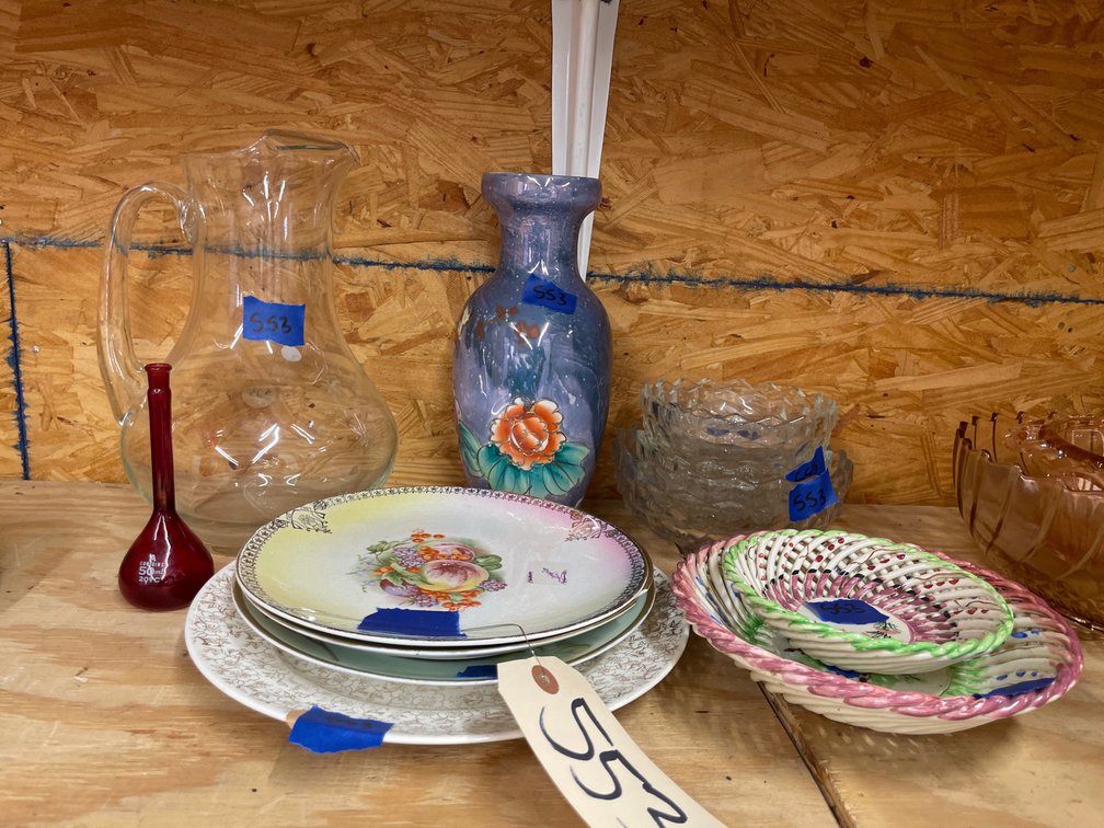 Woven Porcelain Bowls - Decorative Plates - Fostoria Bowls