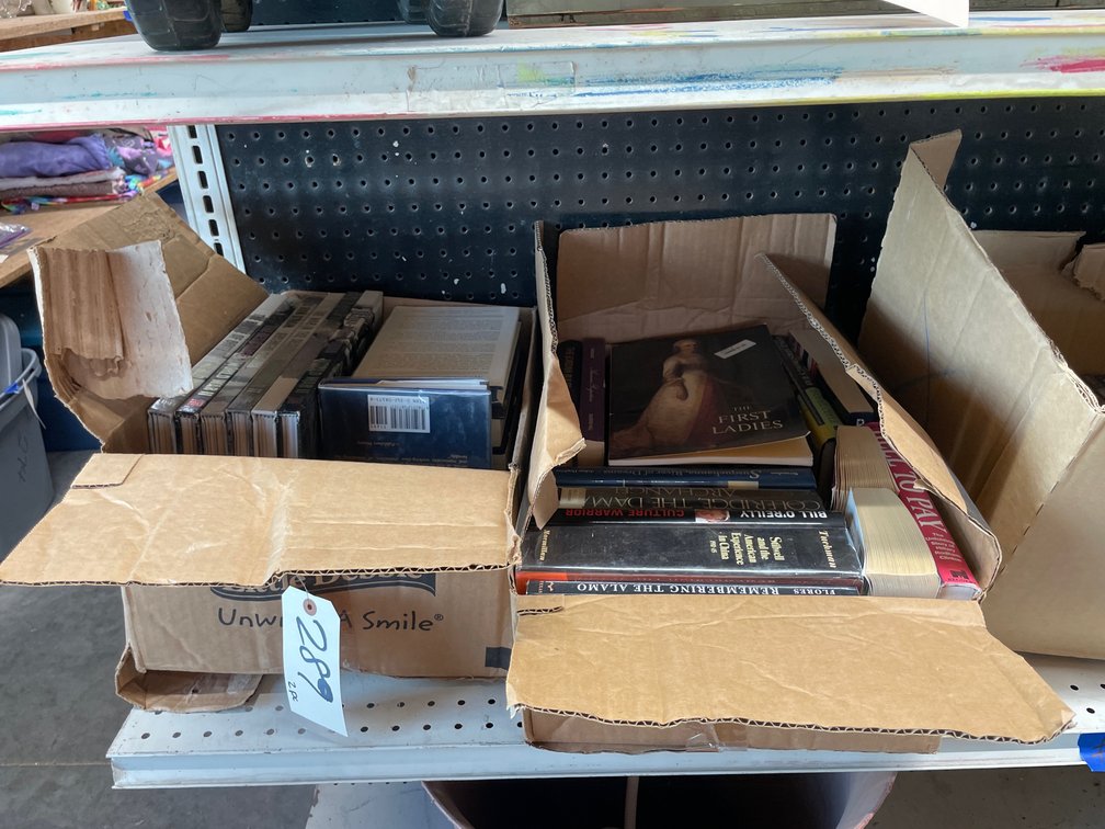 2 Boxes of Assorted Books