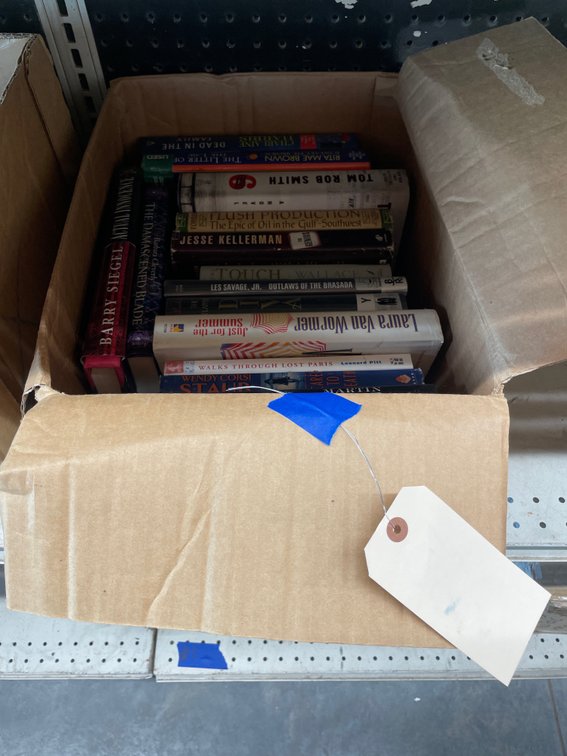 Box of Assorted Books