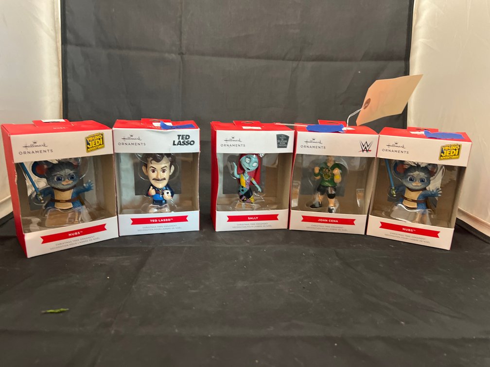 5 Pcs - Hallmark Pop Culture Ornaments NIB