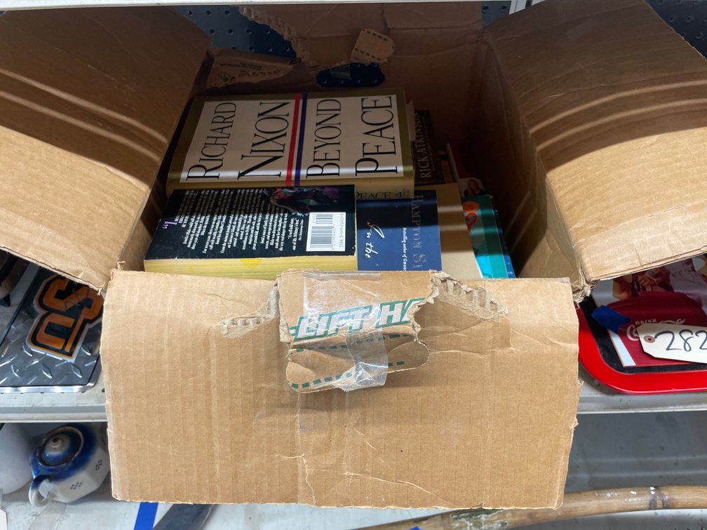 Box of Assorted Books