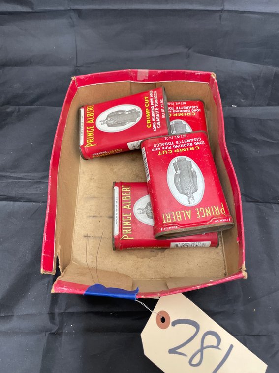 4 - Price Albert Tobacco Tins