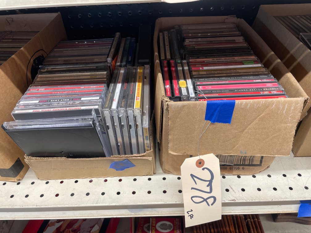 2 Boxes of Assorted CD's
