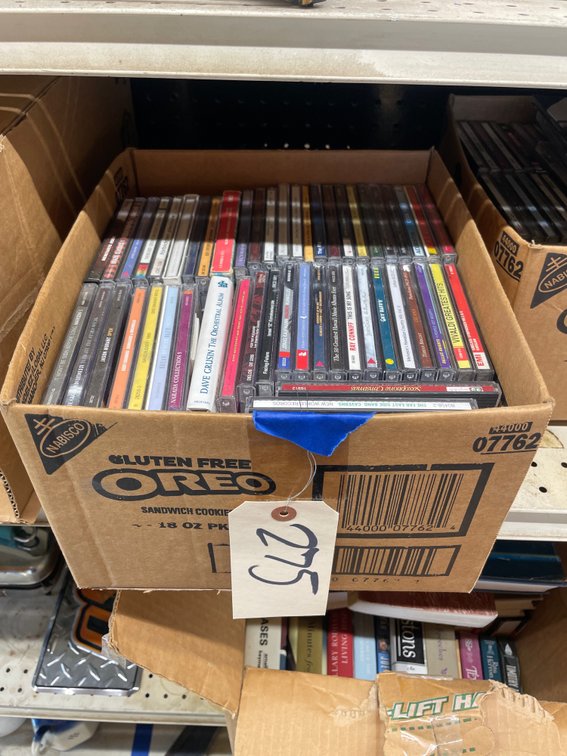 Box of Assorted CD's