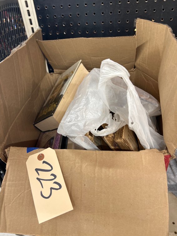 Box of Assorted Books