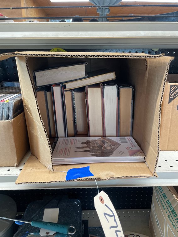 Box of Assorted Books