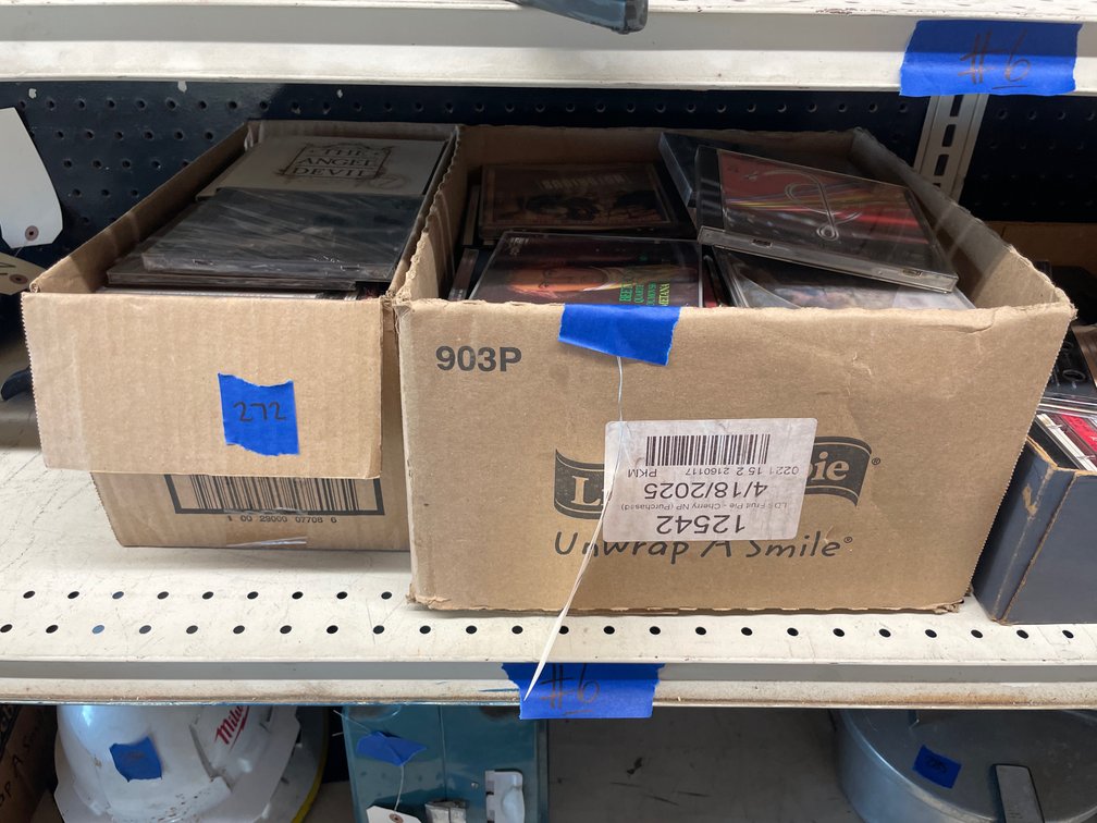 2 Boxes Assorted CD's