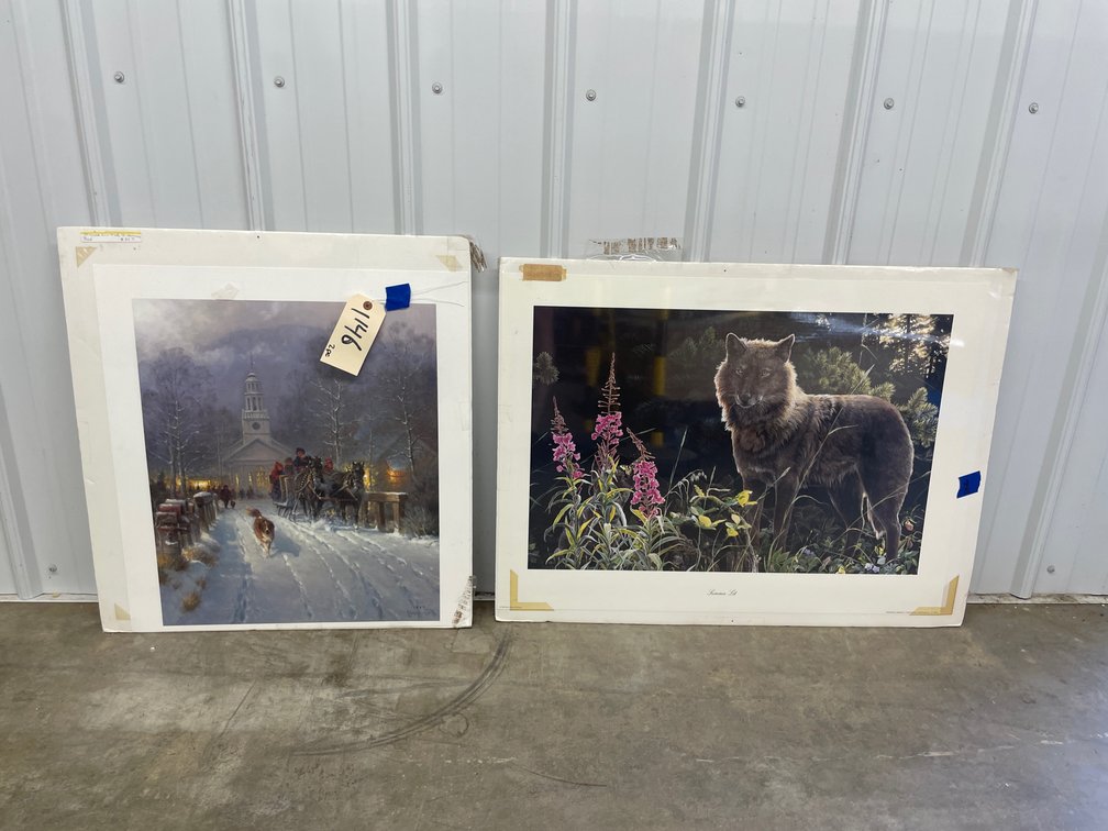 2 Pcs - Signed & Numbered Print Jan Martin McGuire 30/750