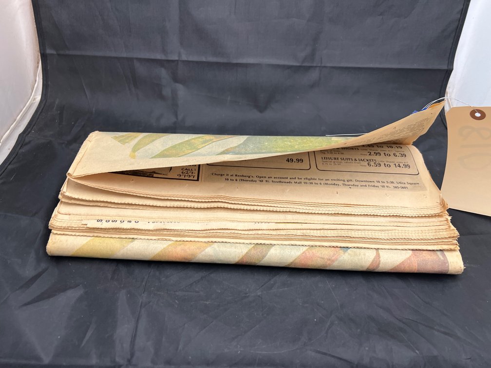 Stack of Assorted Vintage Newspapers