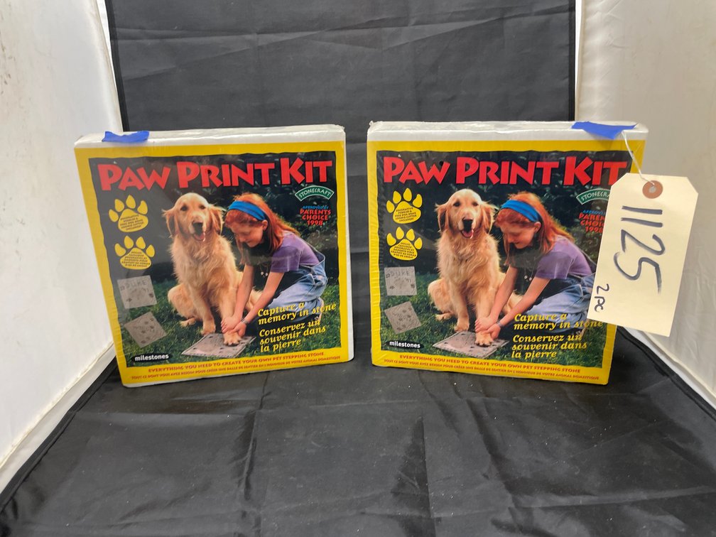 2 Pcs - Paw Print Kits