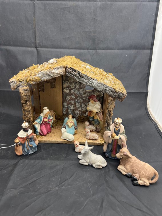 12 Pcs Nativity Figurines