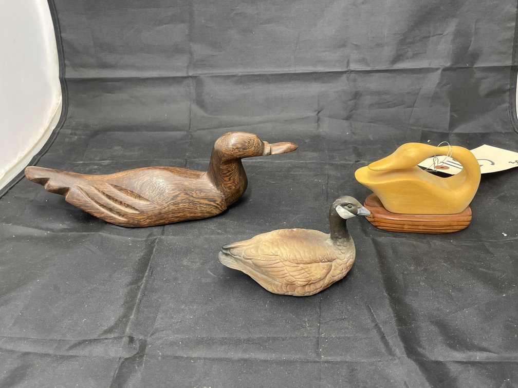 3 Pcs - Bird Figurines