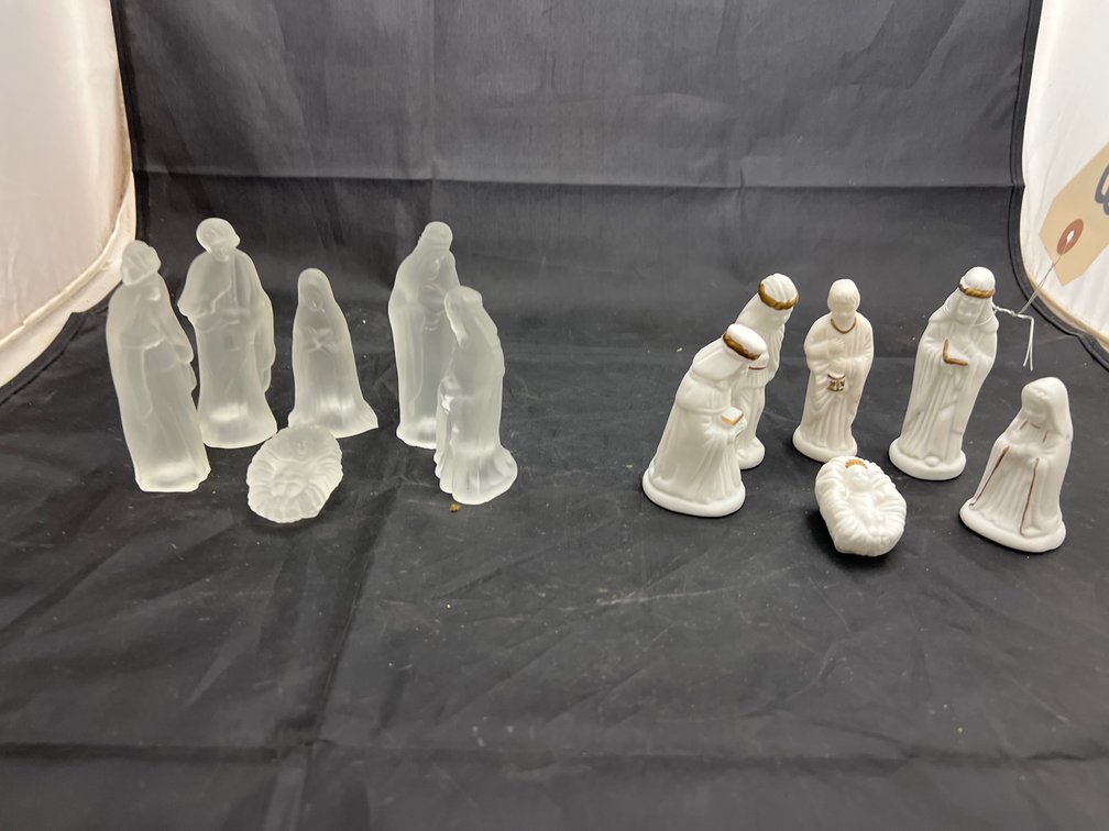 2 ea - 6 Pcs Nativity Figurines