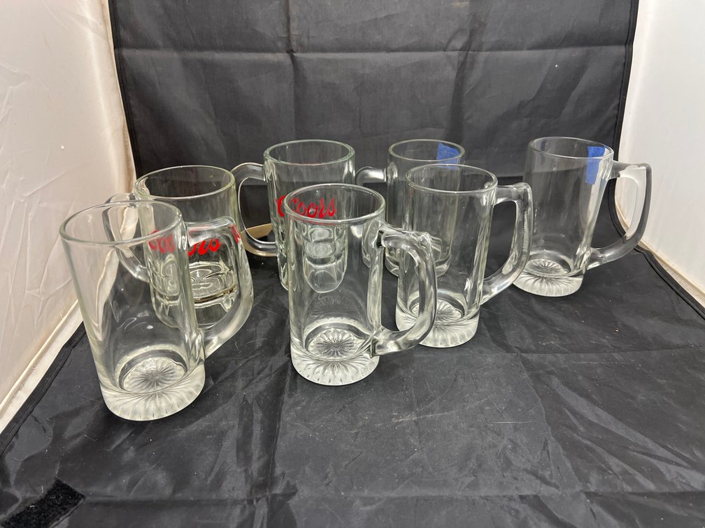 7 Assorted Beer Mugs